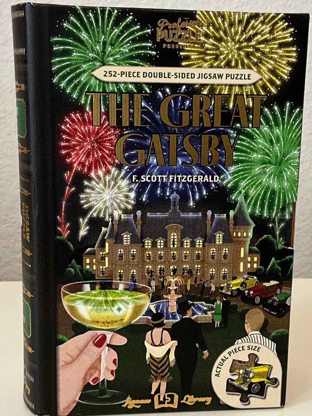 NEW! The Great Gatsby Double-Sided Puzzle